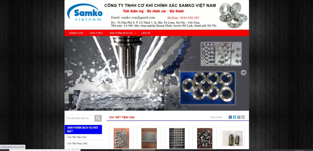 Tổ hợp gia công CNC 2m.